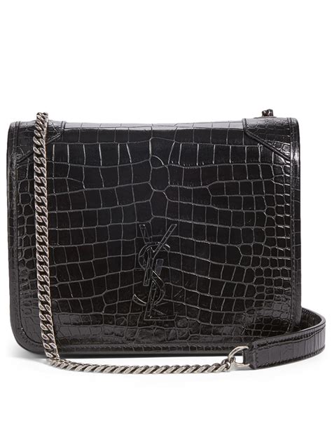 ysl crocodile wallet on chain